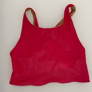 Carbon38 High Neck Crisscross bra